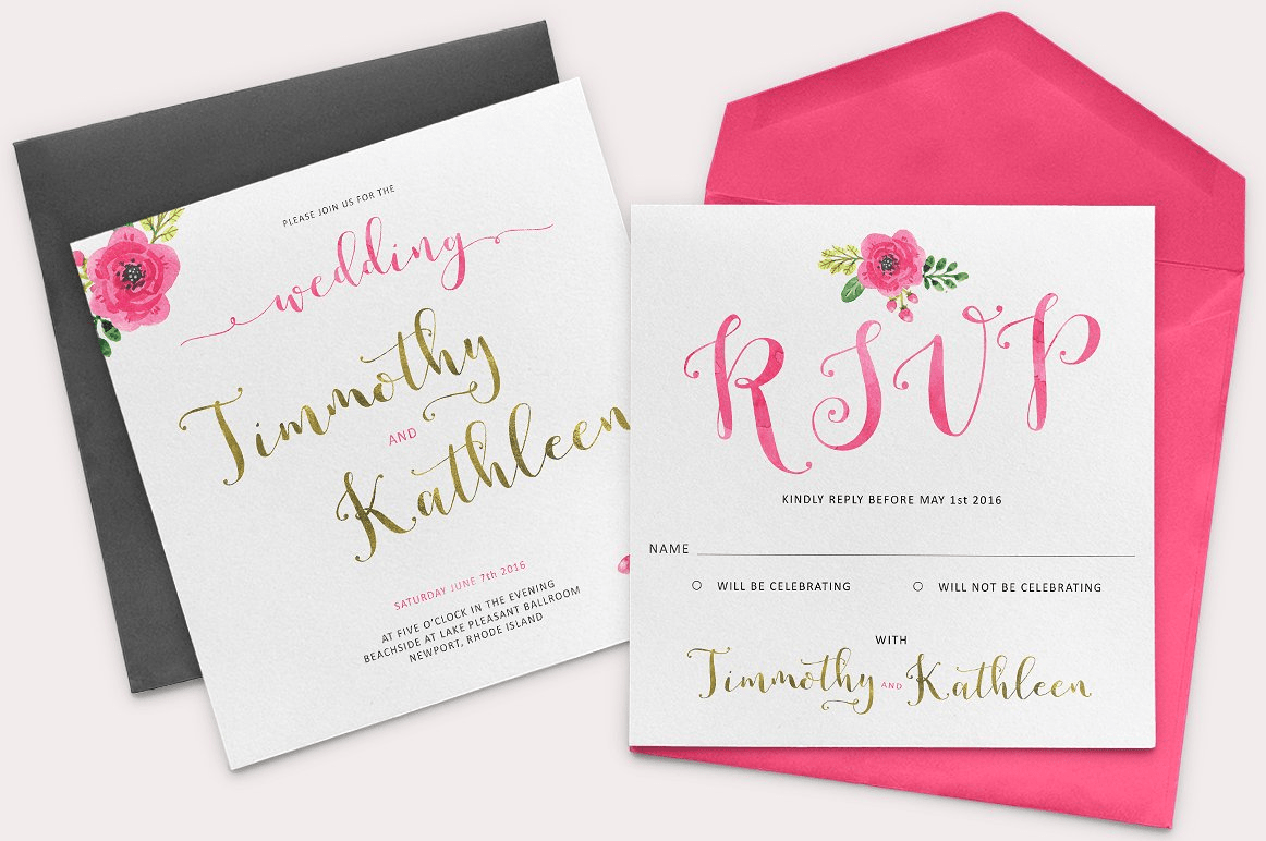 Romantic Script Font Poster #3