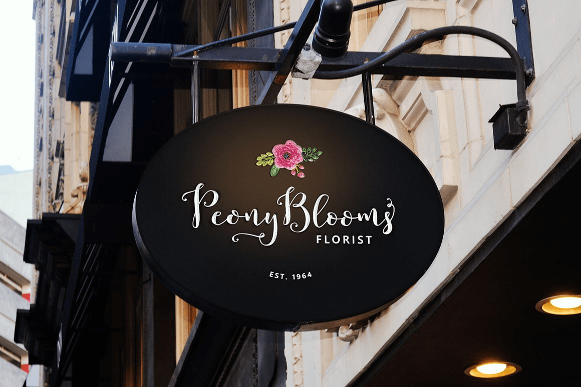 Romantic Script Font Poster #5