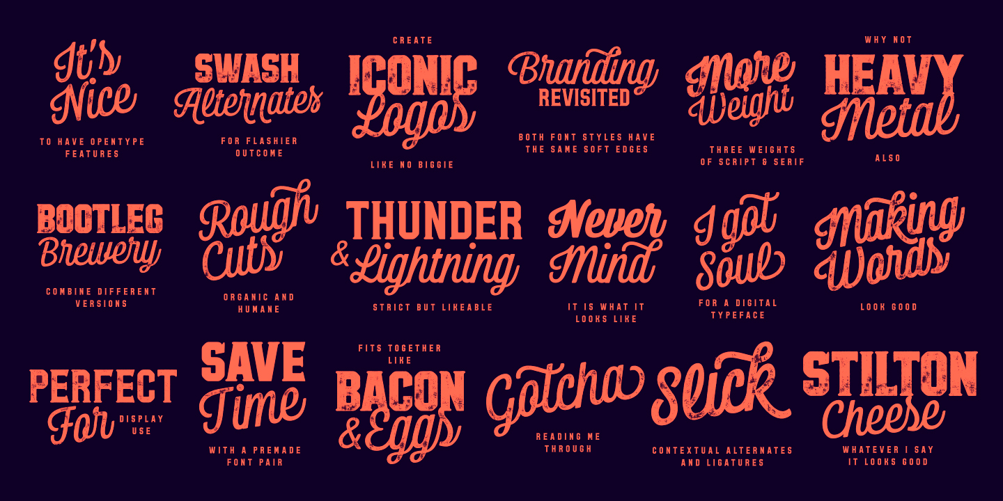 Bolton Font Poster #1