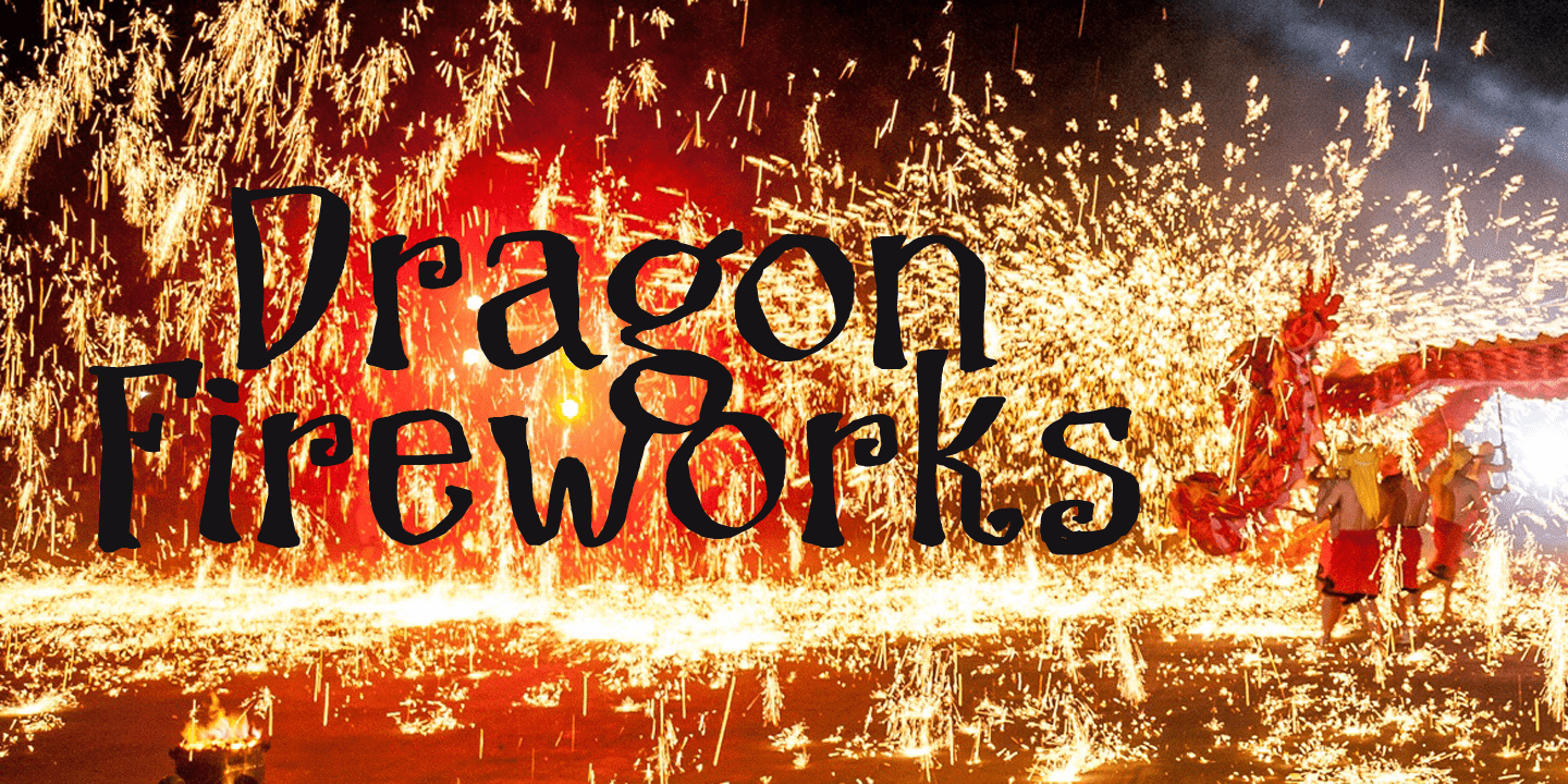 Dragon Spell Font Poster #1