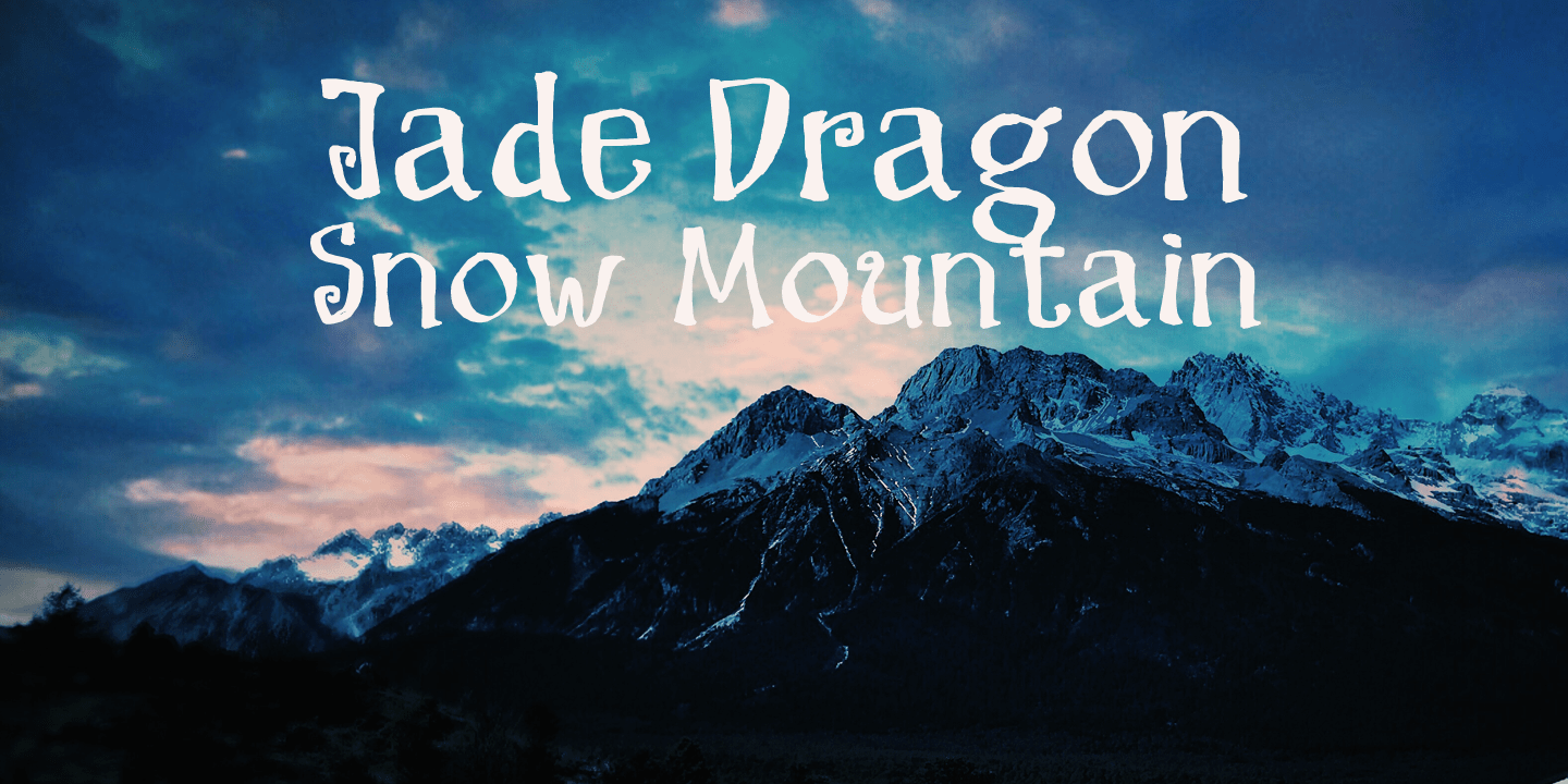 Dragon Spell Font Poster #1