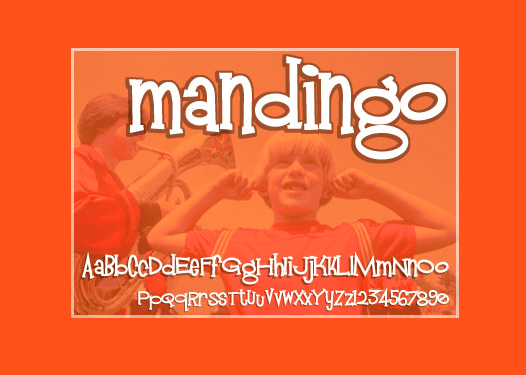 Mandingo Font Poster #1