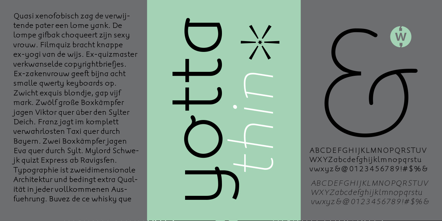 Yotta Font Poster #1