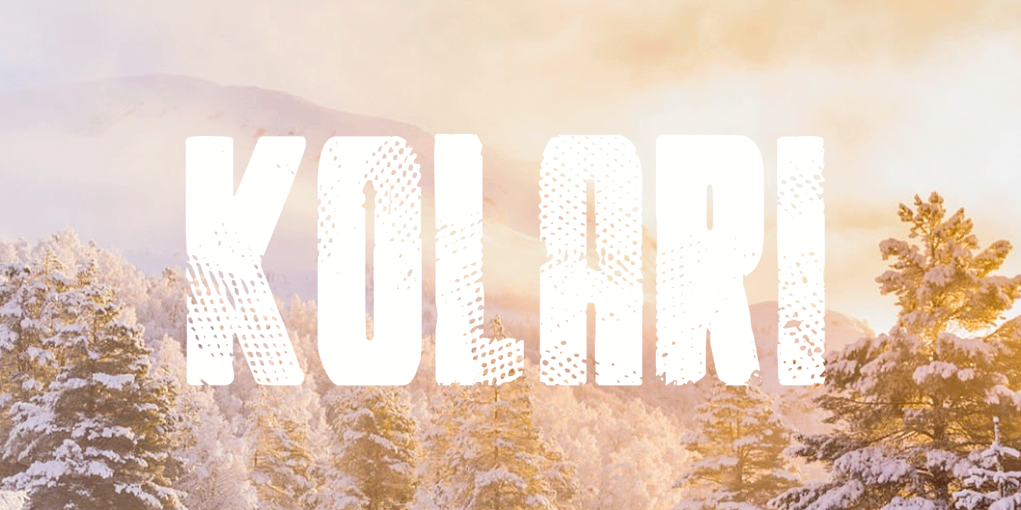 Kolari Font Poster #1