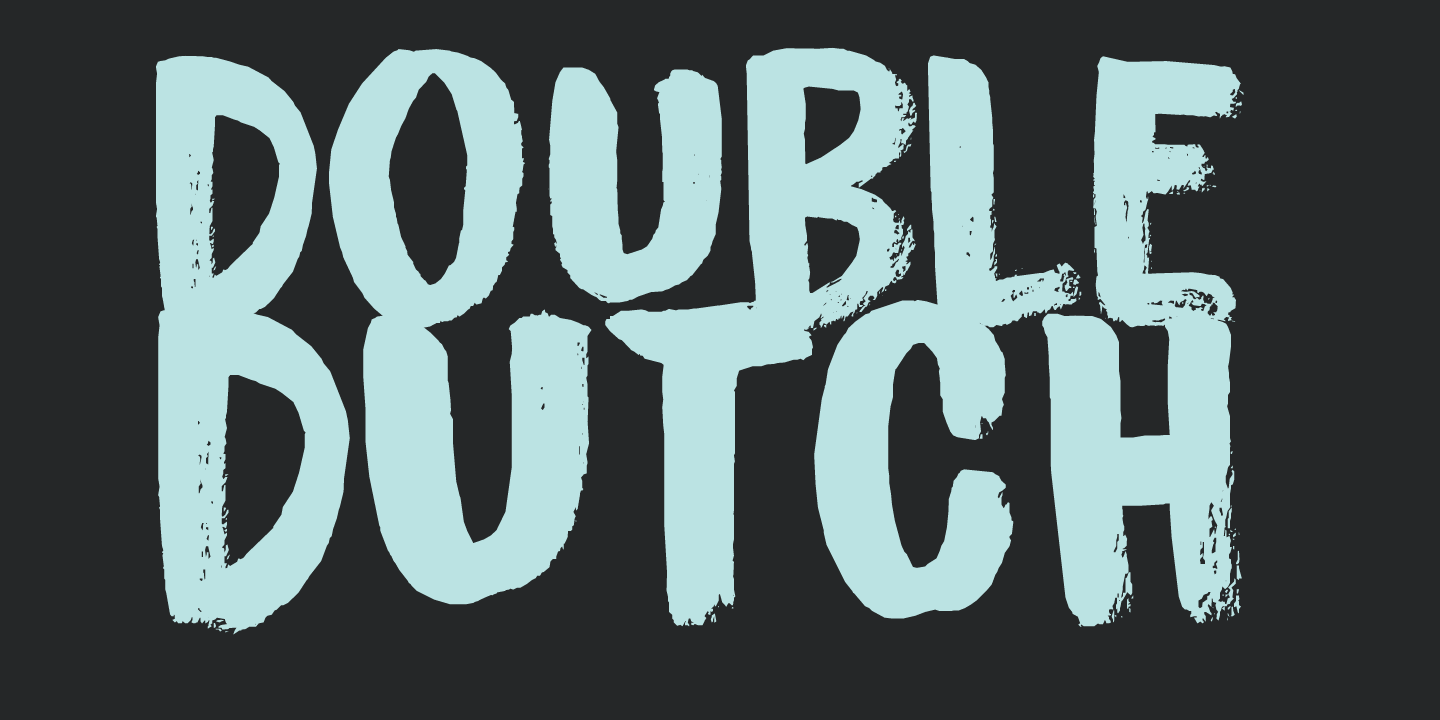 Bitterbrush Font Poster #1