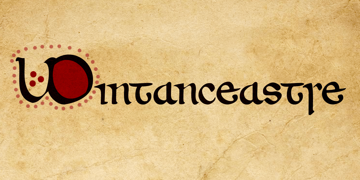 Wintanceastre Font Poster #1
