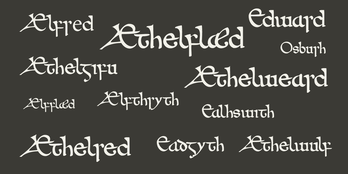 Wintanceastre Font Poster #1