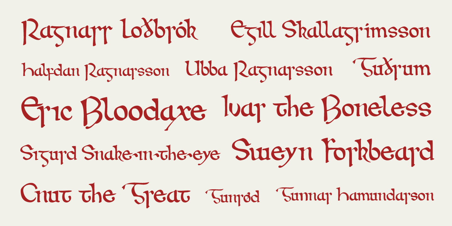 Wintanceastre Font Poster #1