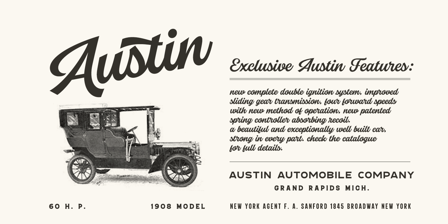 Explorer Font Poster #1