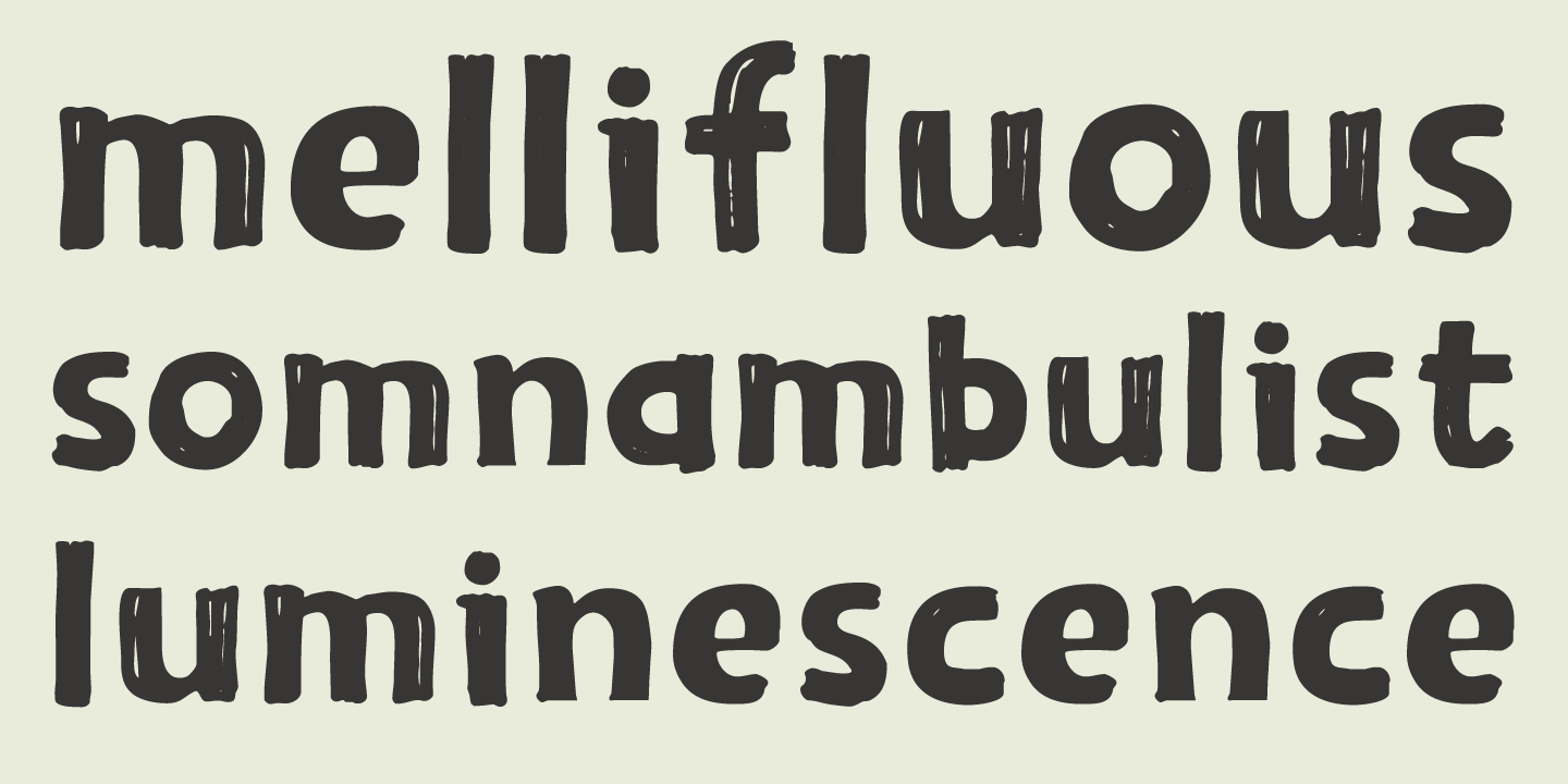 Demagogue Font Poster #1