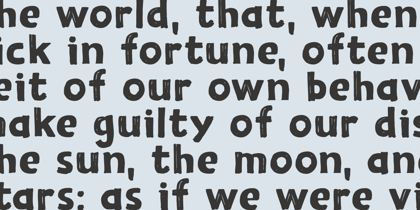 Demagogue Font Poster #1