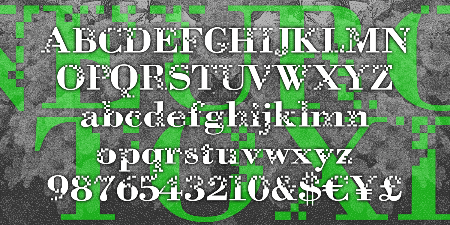 Neurotoxin Font Family Poster