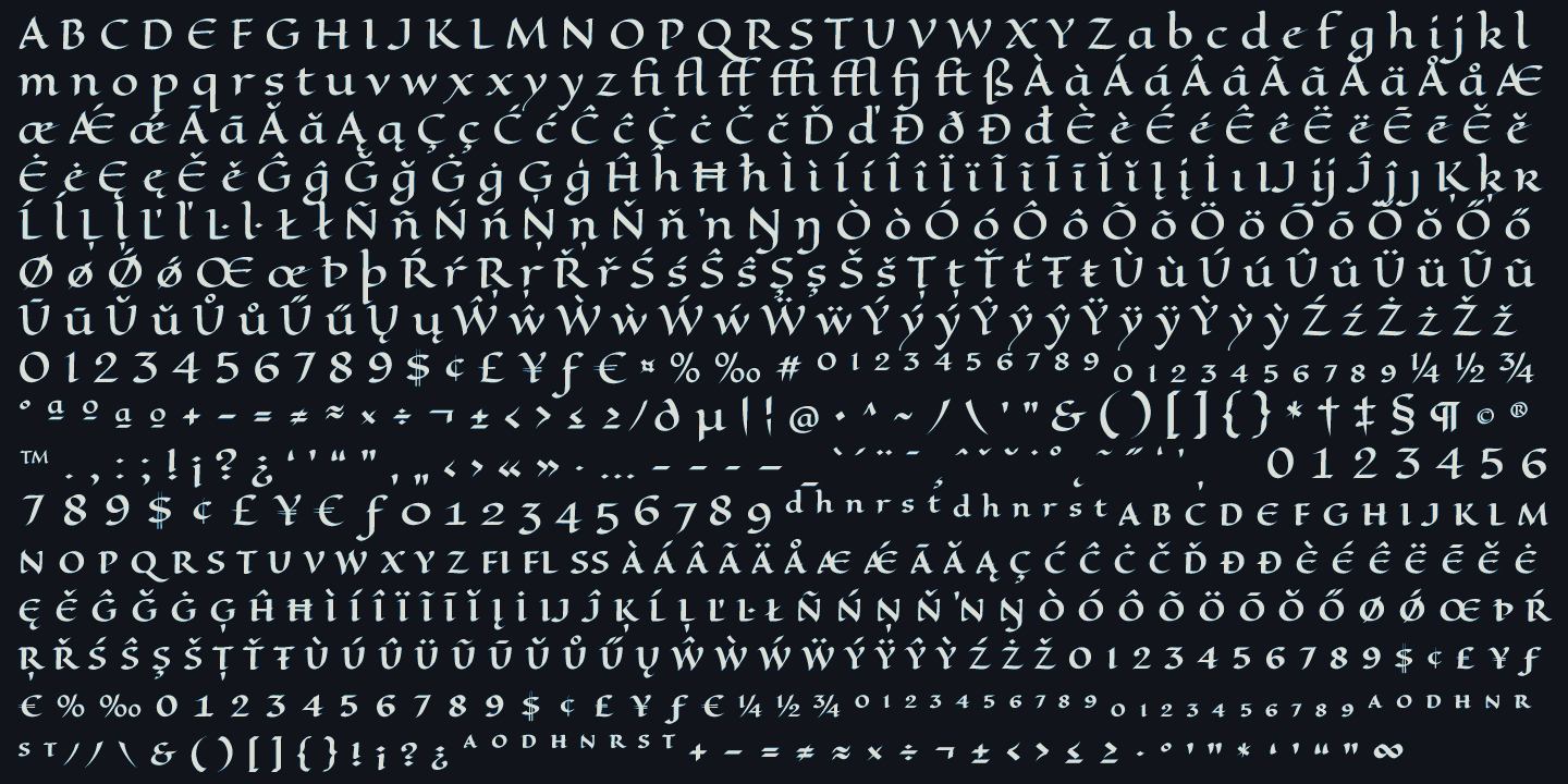 Eagle Lake Pro Font Poster #1