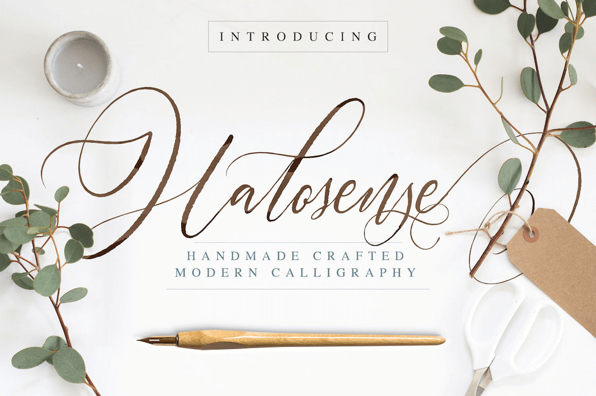 Halosense Font Family Poster