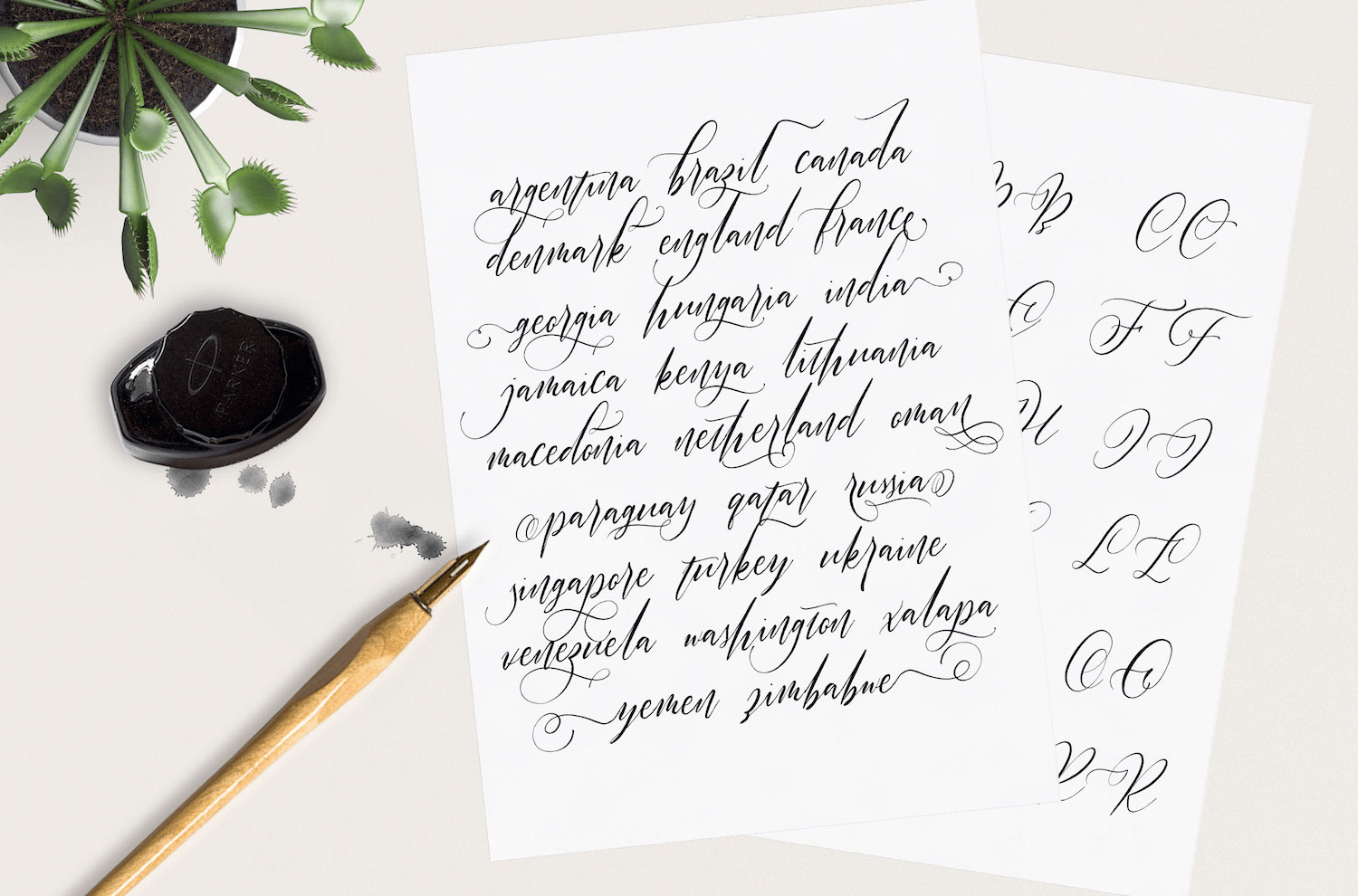 Halosense Font Poster #1