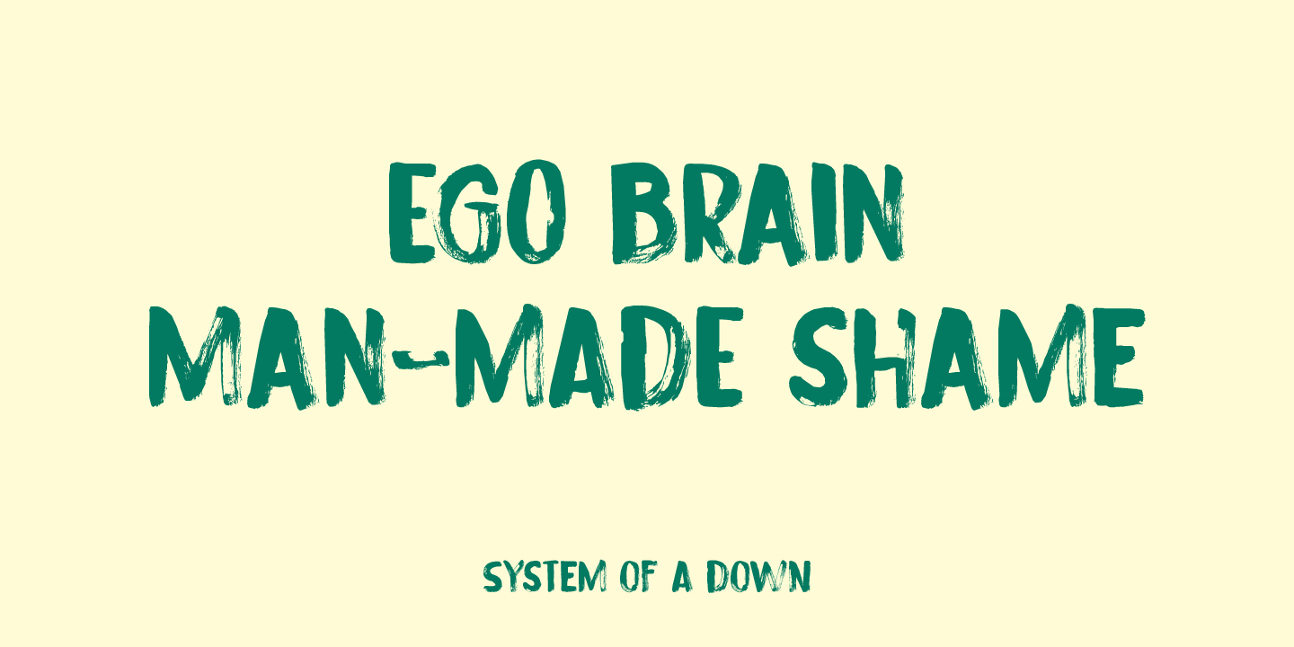 Exit Strategy Font Poster #1