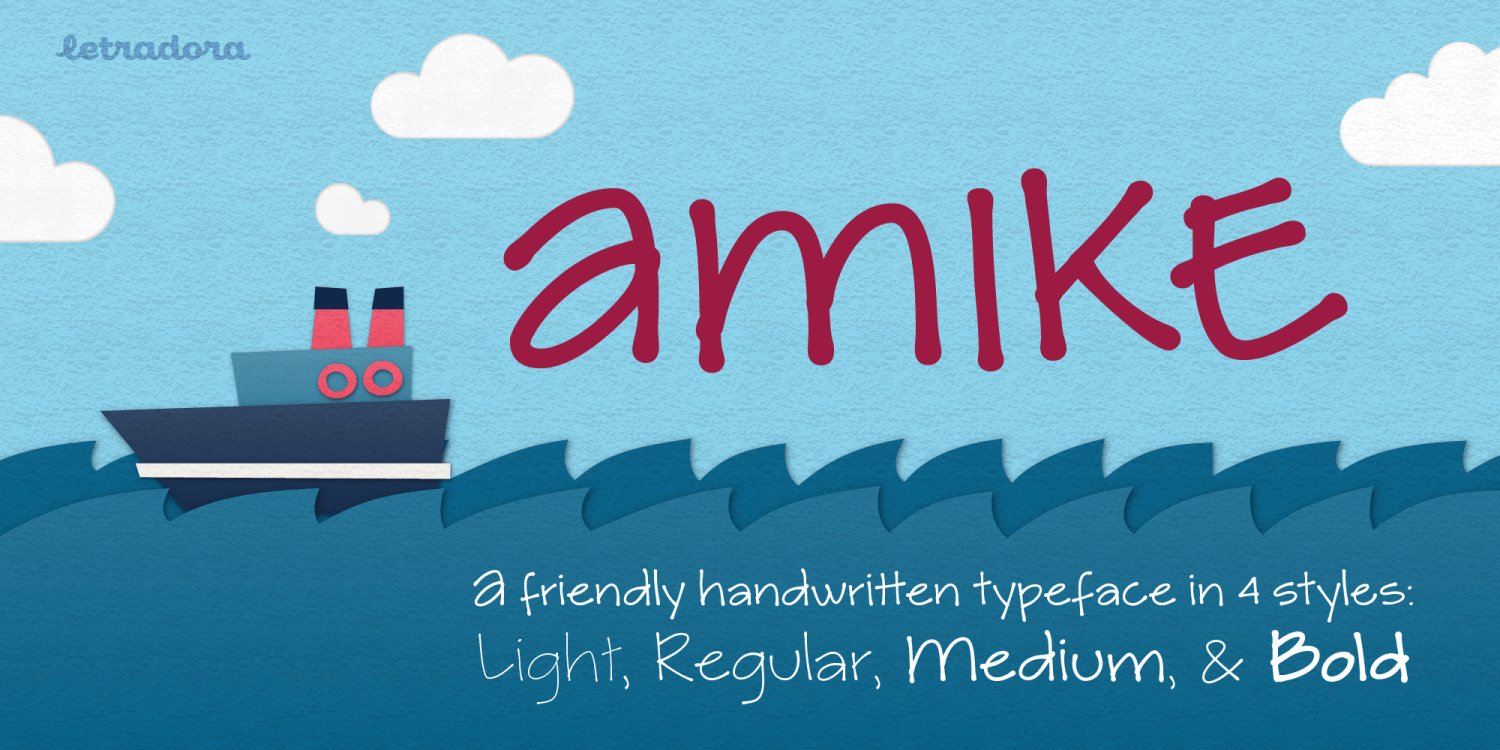 Amike Font Poster #1