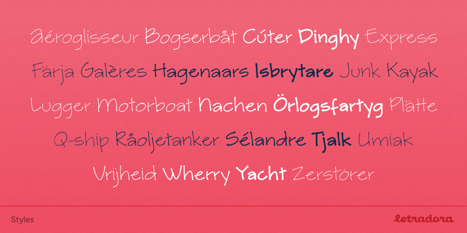 Amike Font Poster #1