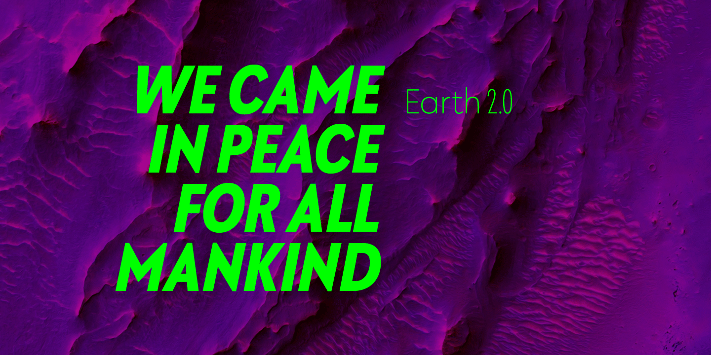 Galatea Font Poster #1