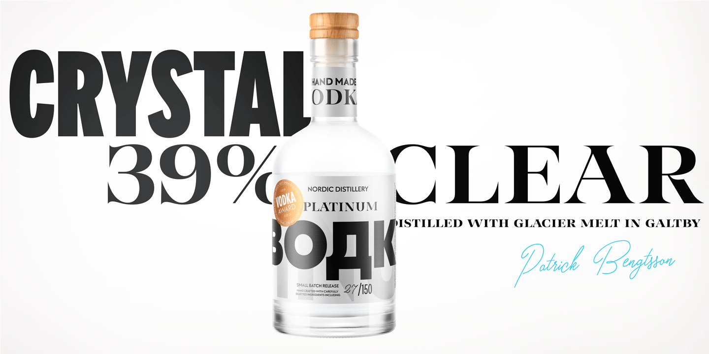 Galatea Font Poster #1