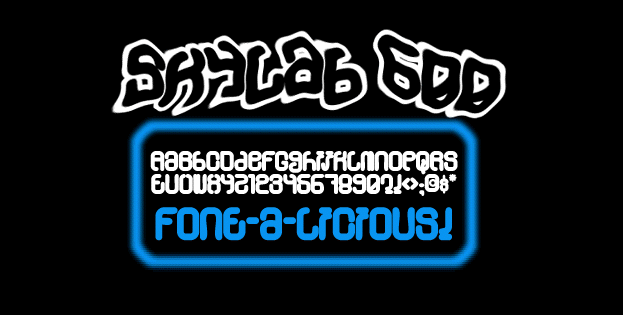 Skylab 600 Font Poster #1