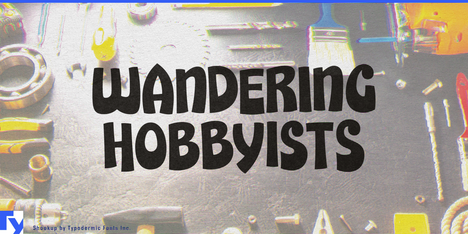 Shookup Font Poster #1