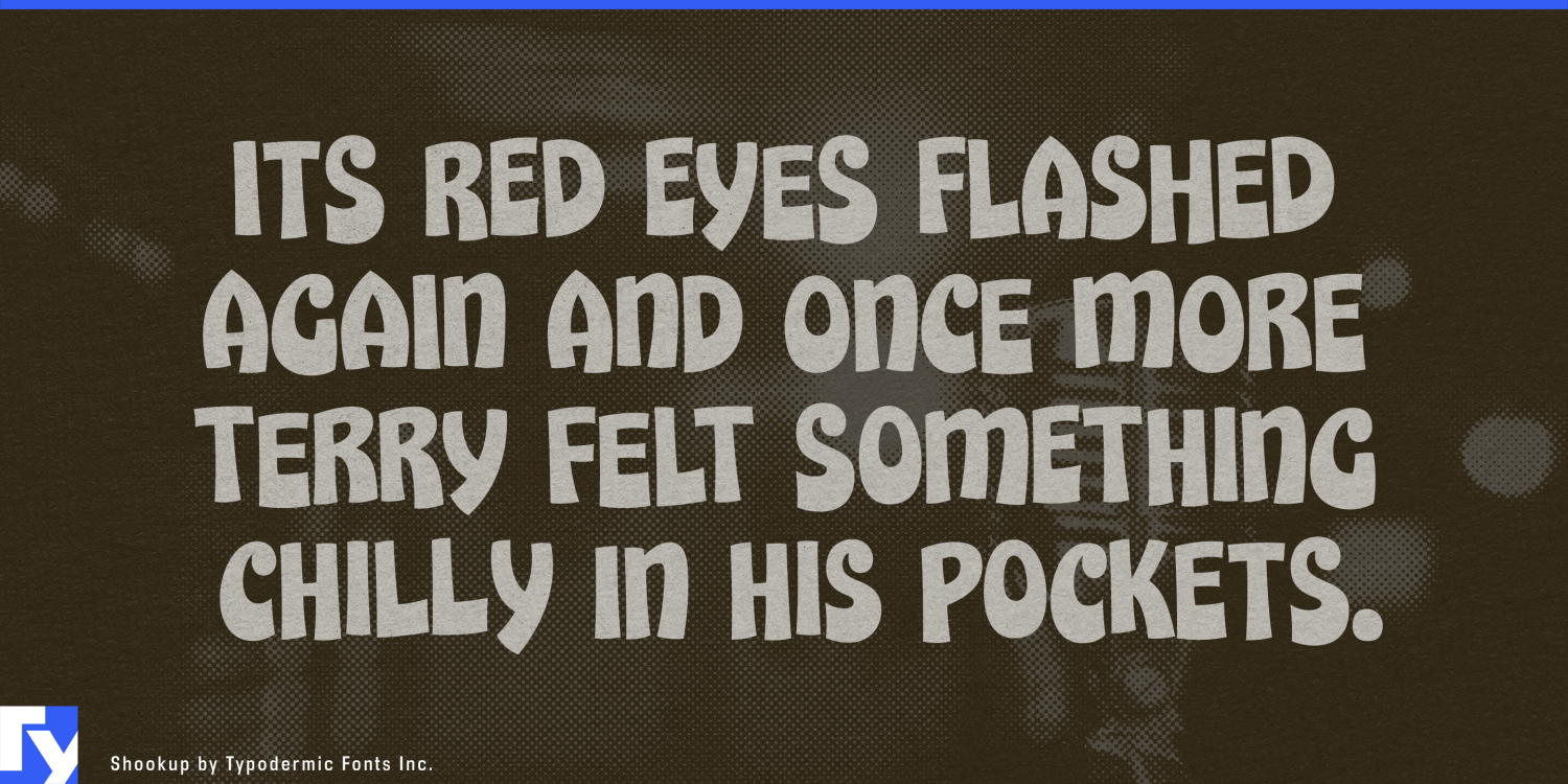 Shookup Font Poster #1