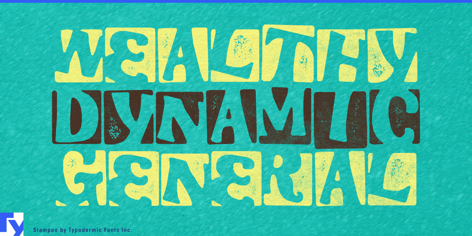 Stampoo Font Poster #1