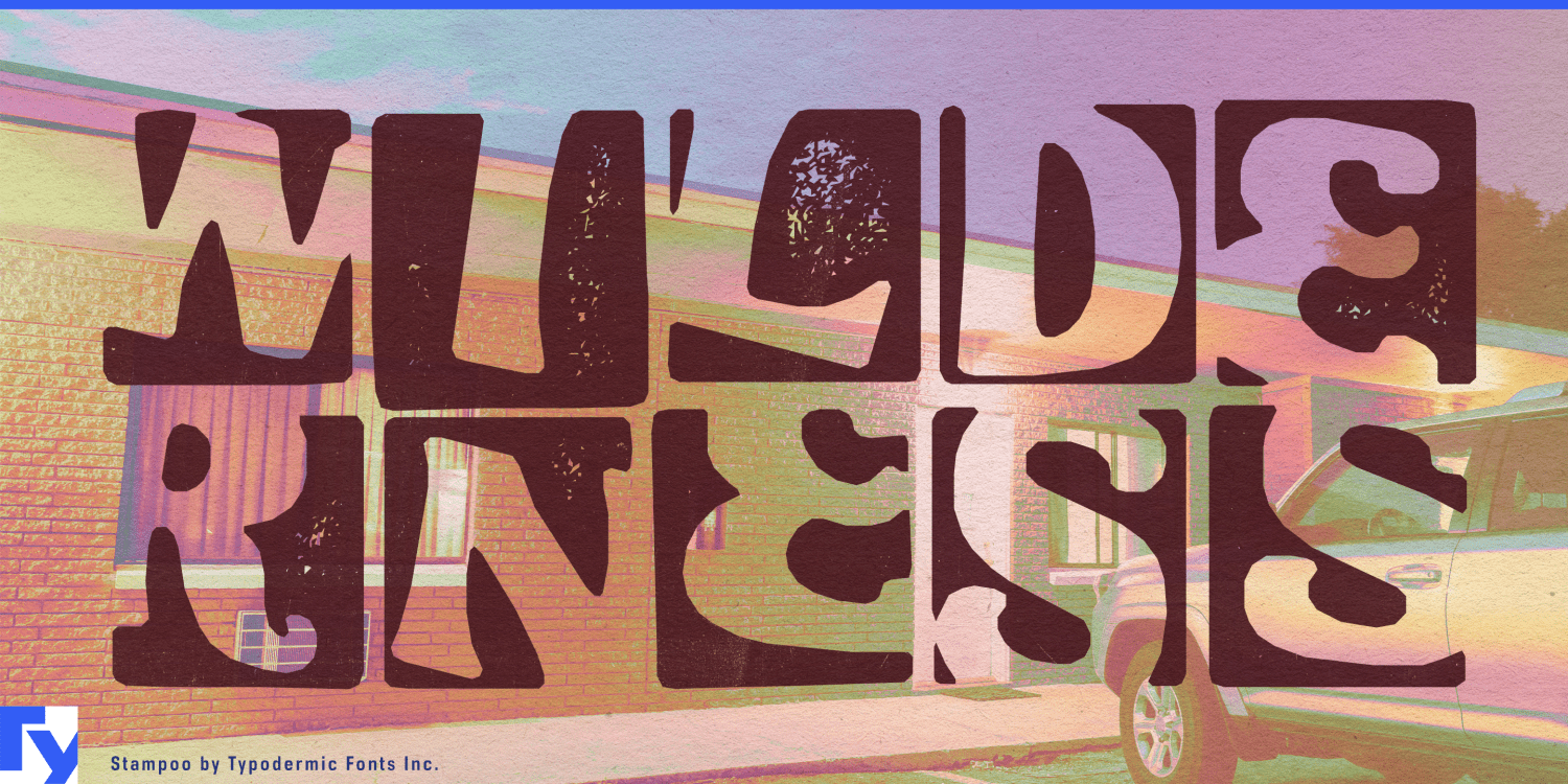 Stampoo Font Poster #1