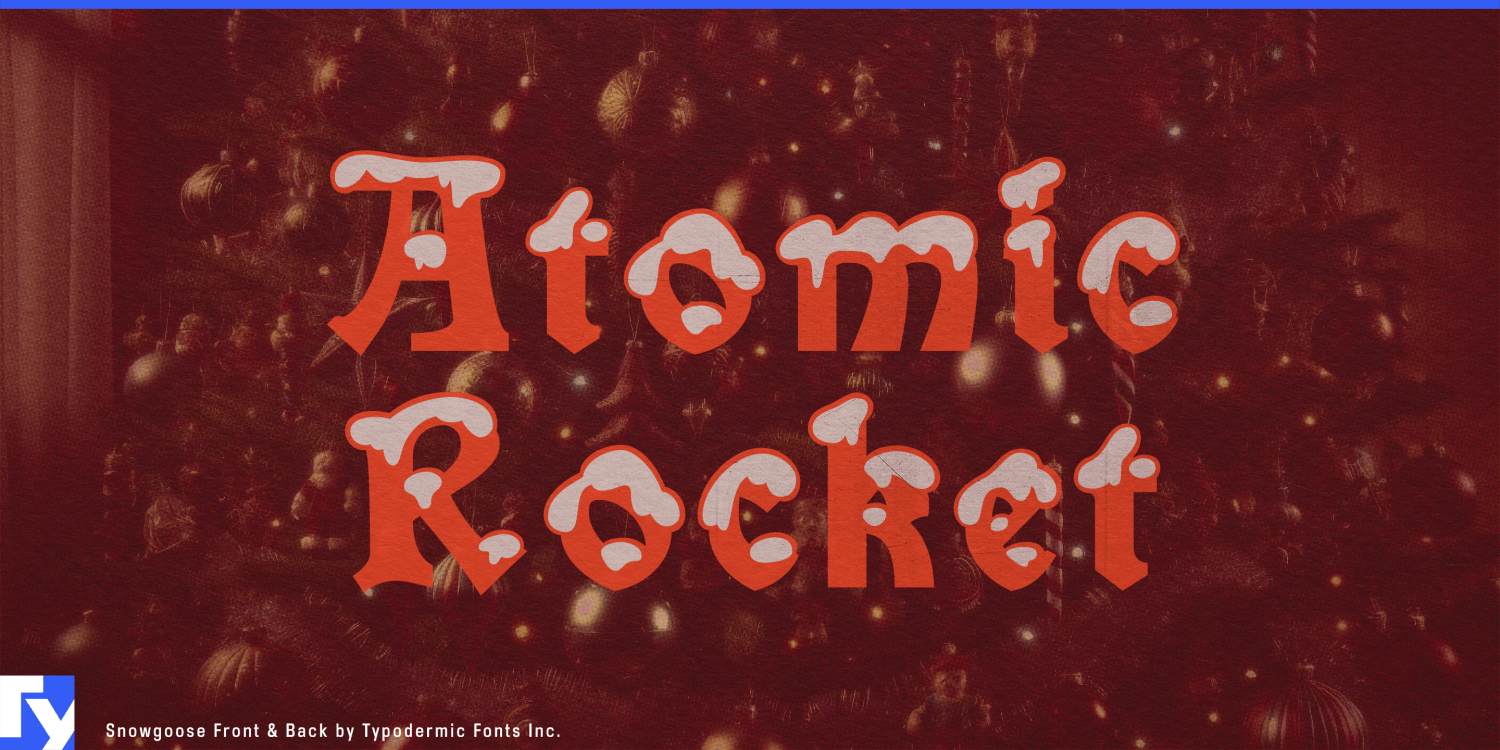 Snowgoose Font Poster #1
