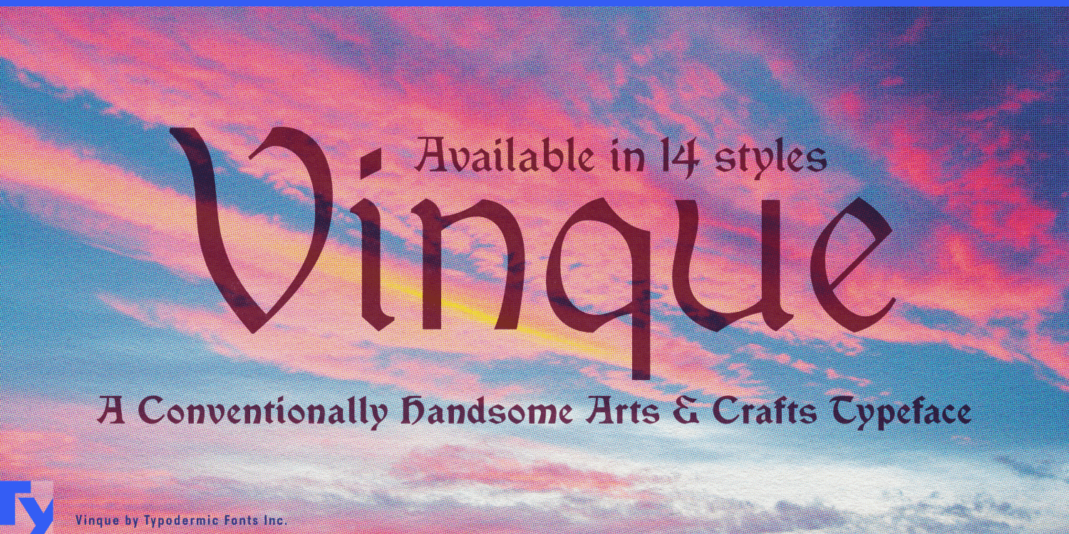 Vinque Font Poster #1