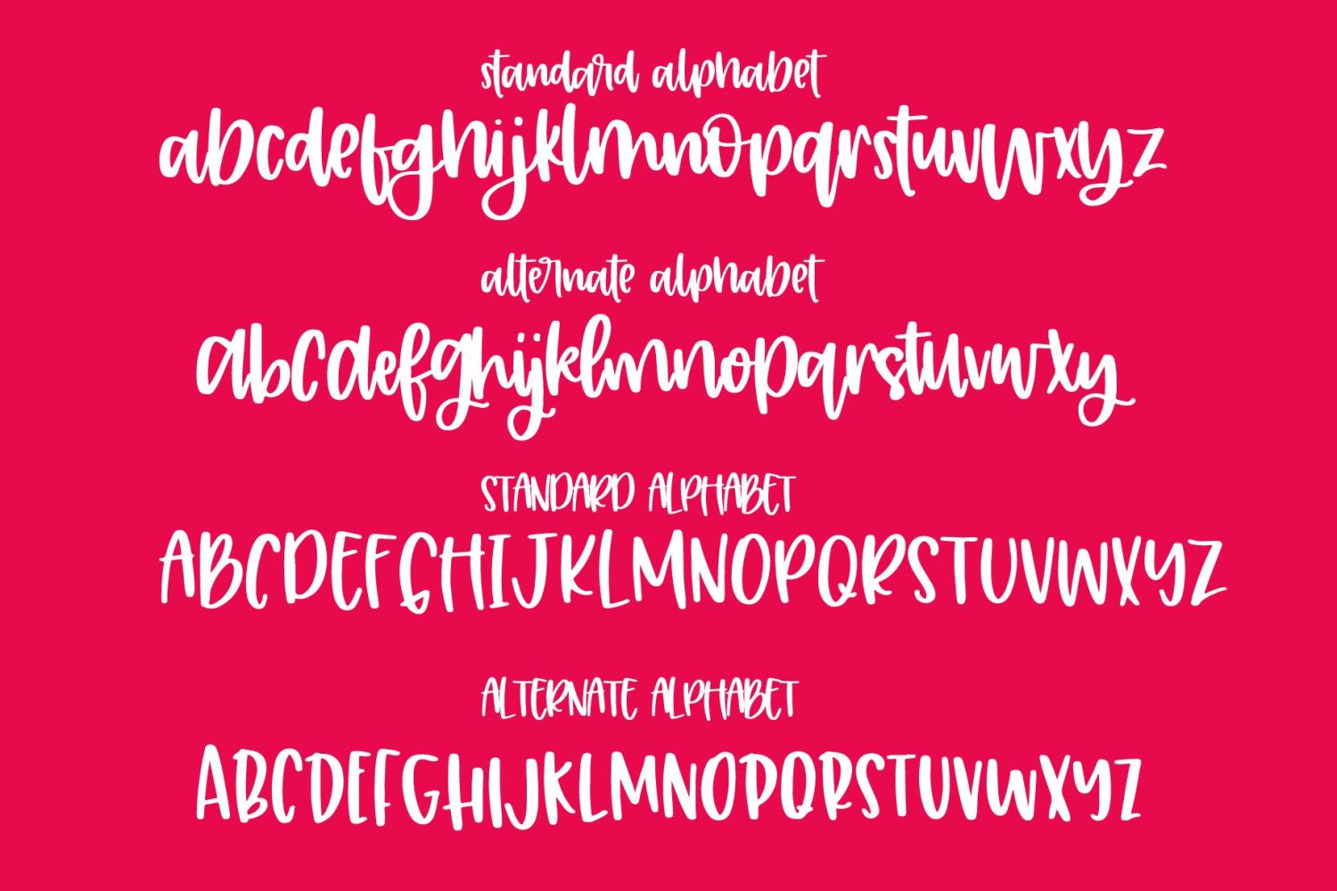 Gumdrop Barista Font Poster #2