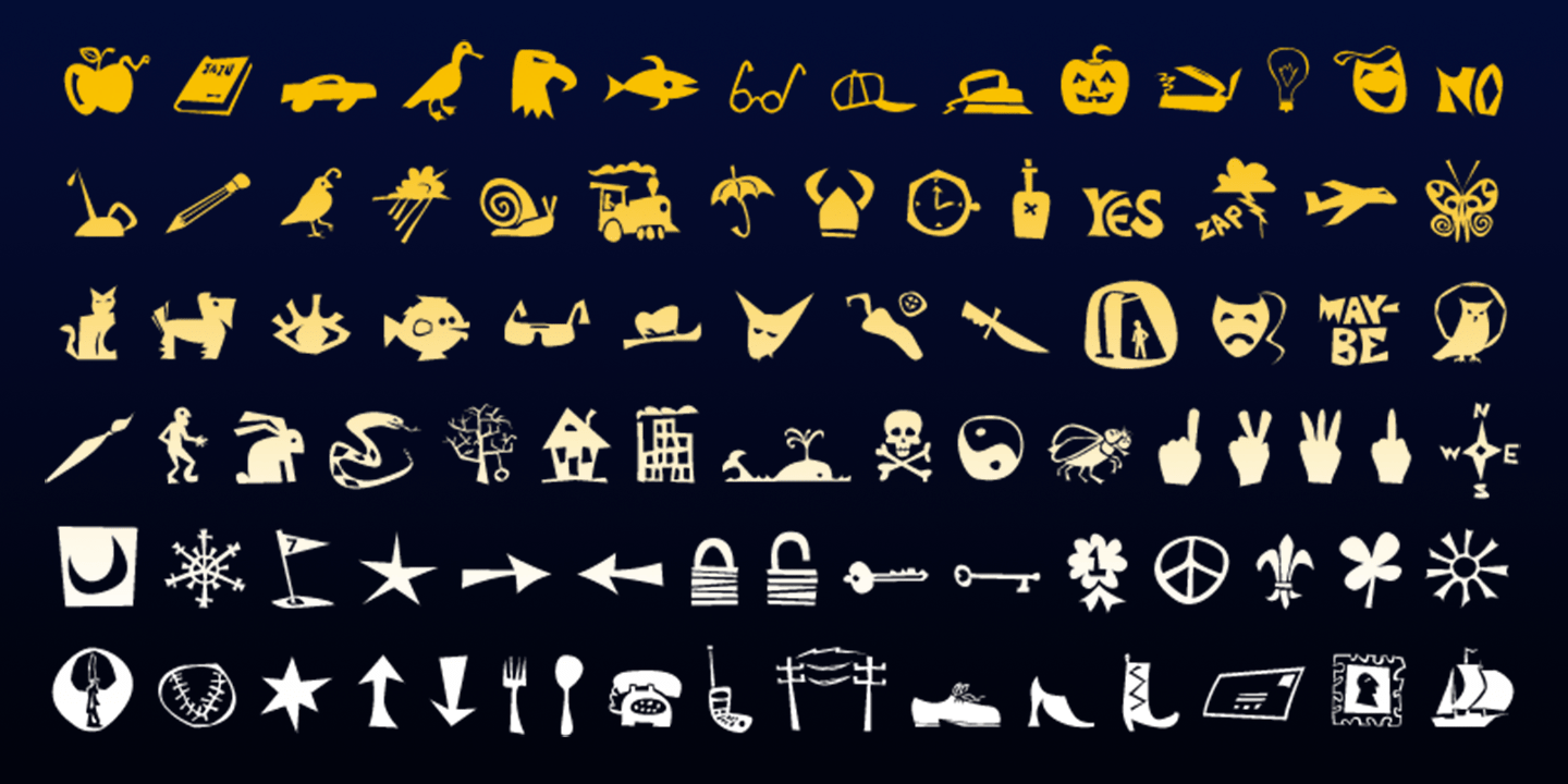 Speed Bump Font Poster #1