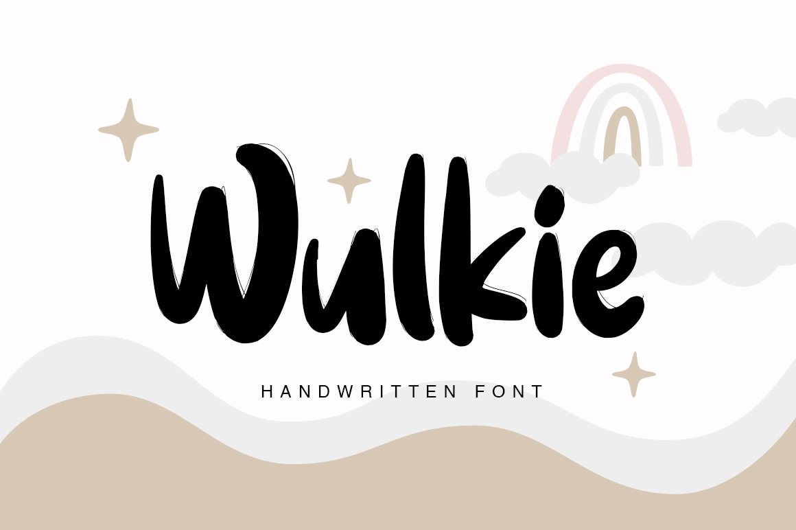 Wulkie Font Poster #1