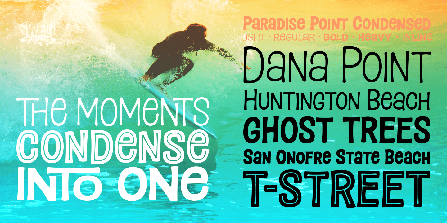 Paradise Point Font Poster #1