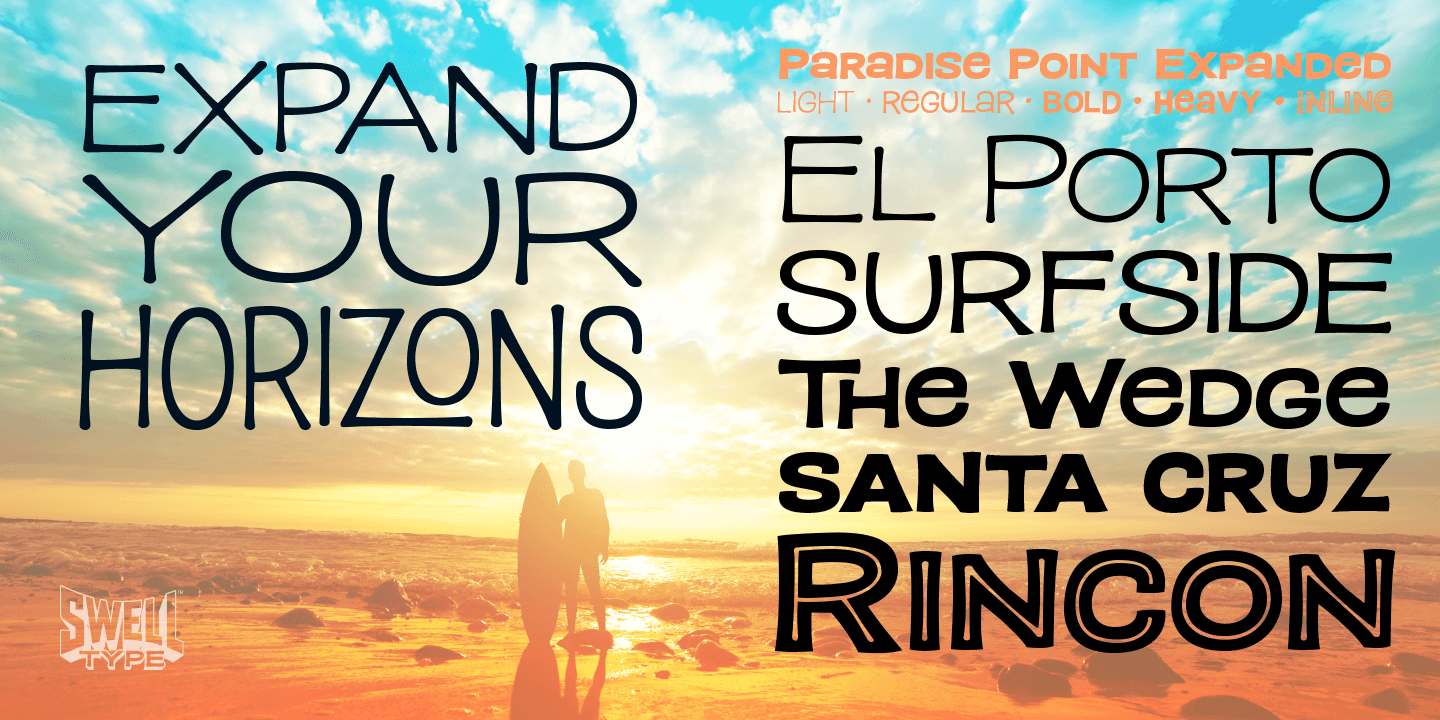 Paradise Point Font Poster #1