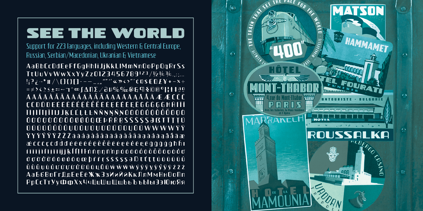 Silver Streak Font Poster #1