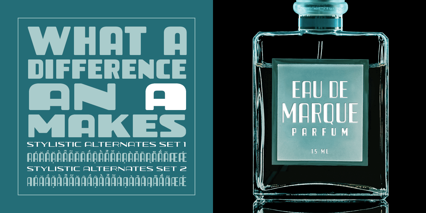 Silver Streak Font Poster #1