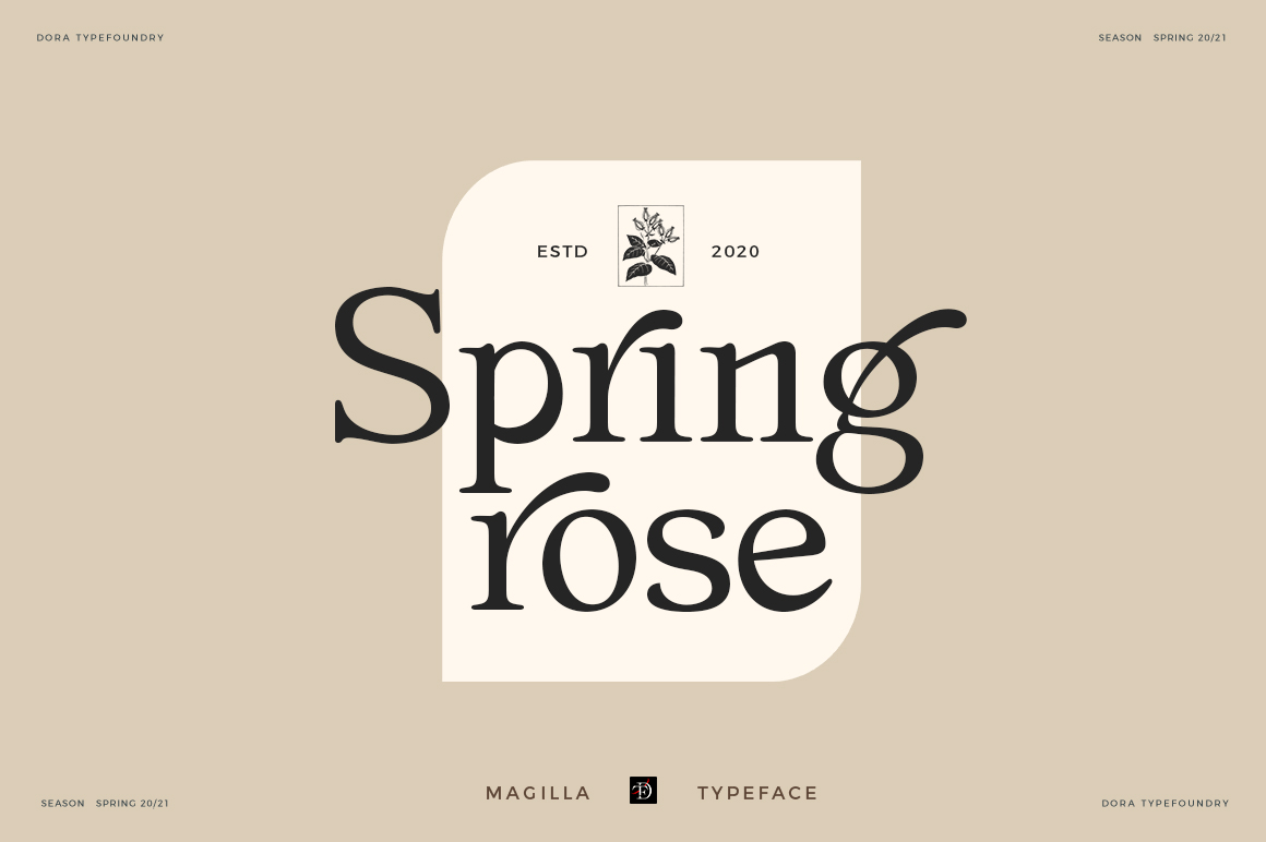 Magilla Font Poster #1
