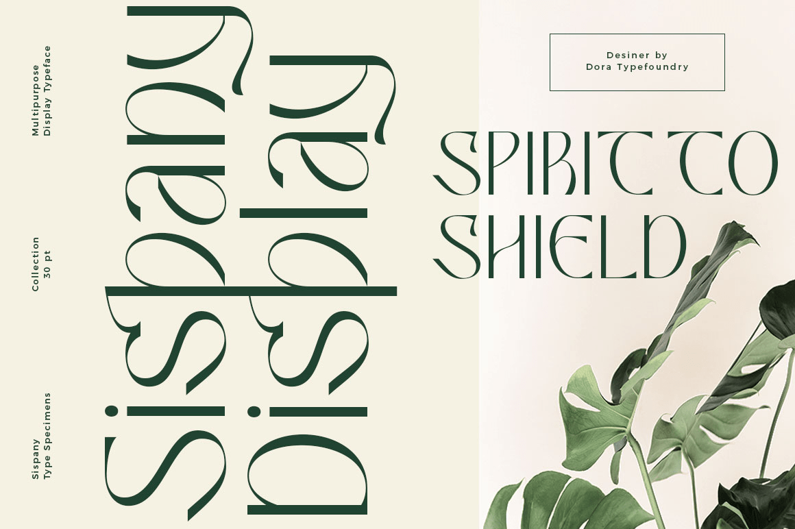 Sispany Font Poster #1