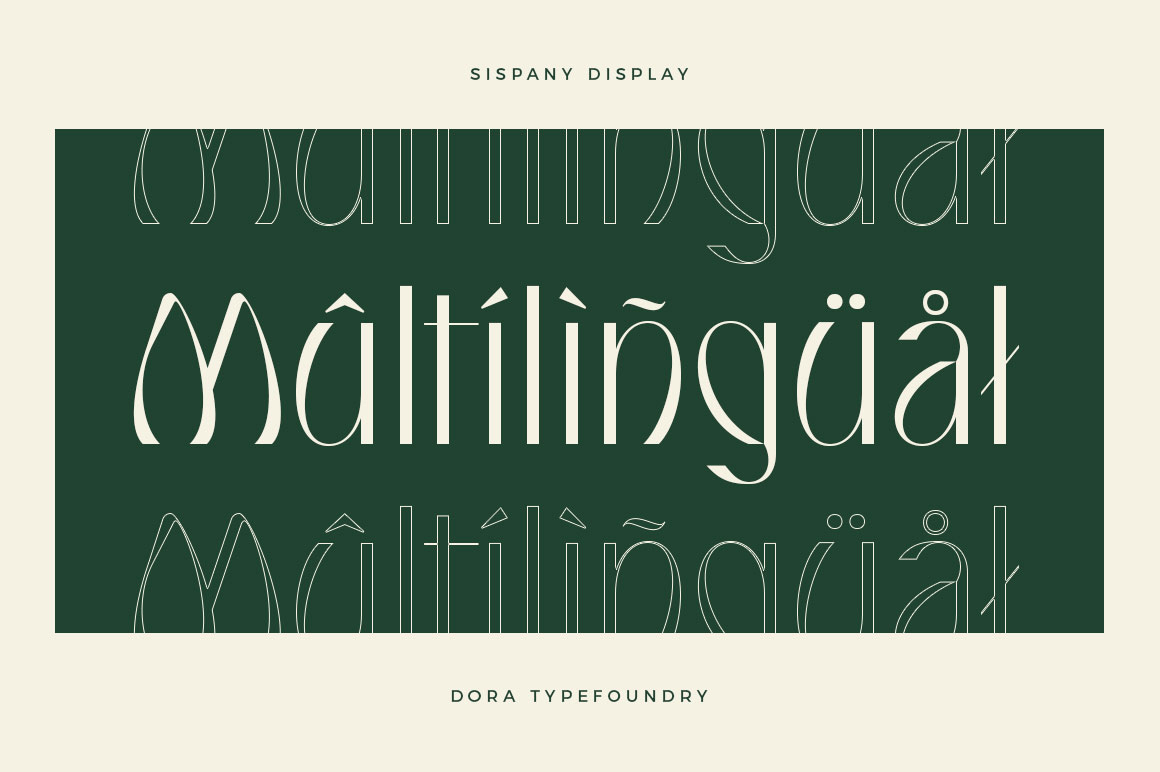 Sispany Font Poster #1