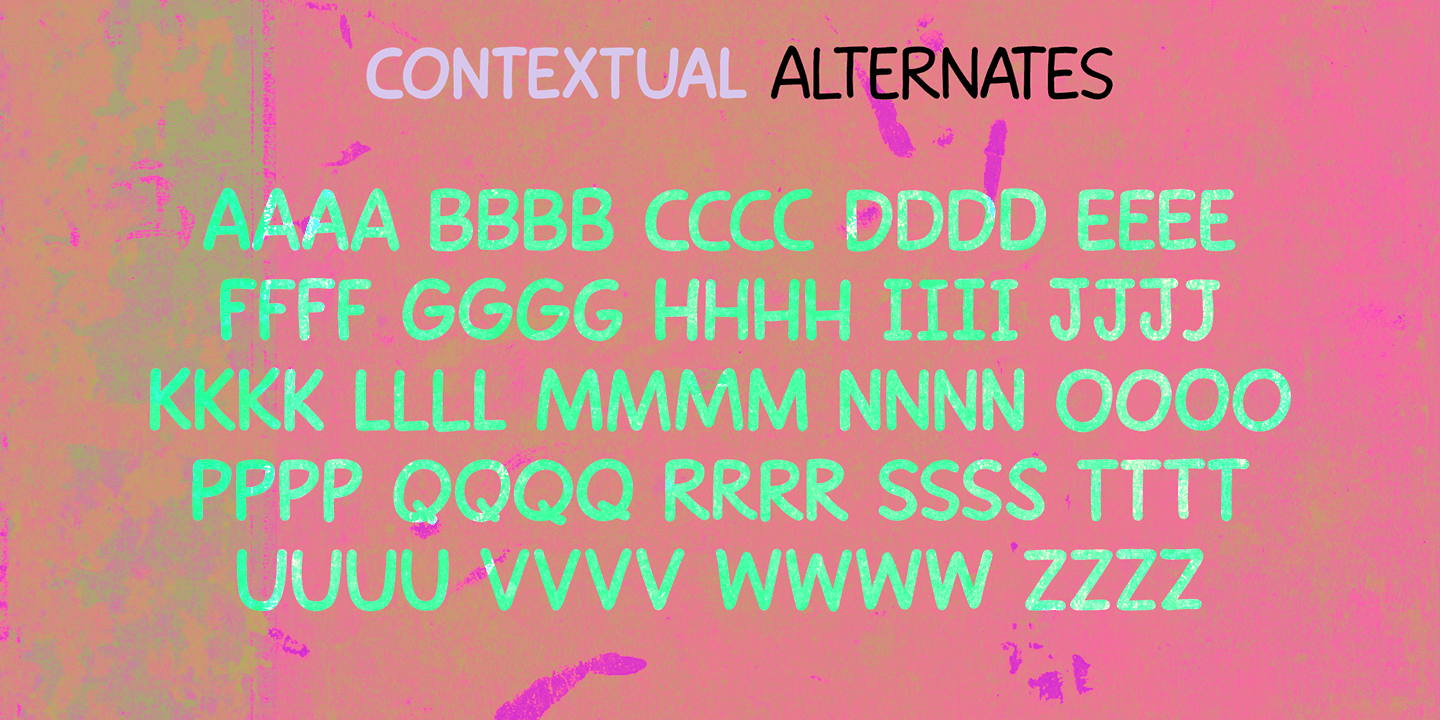 Mint Condition Font Poster #1