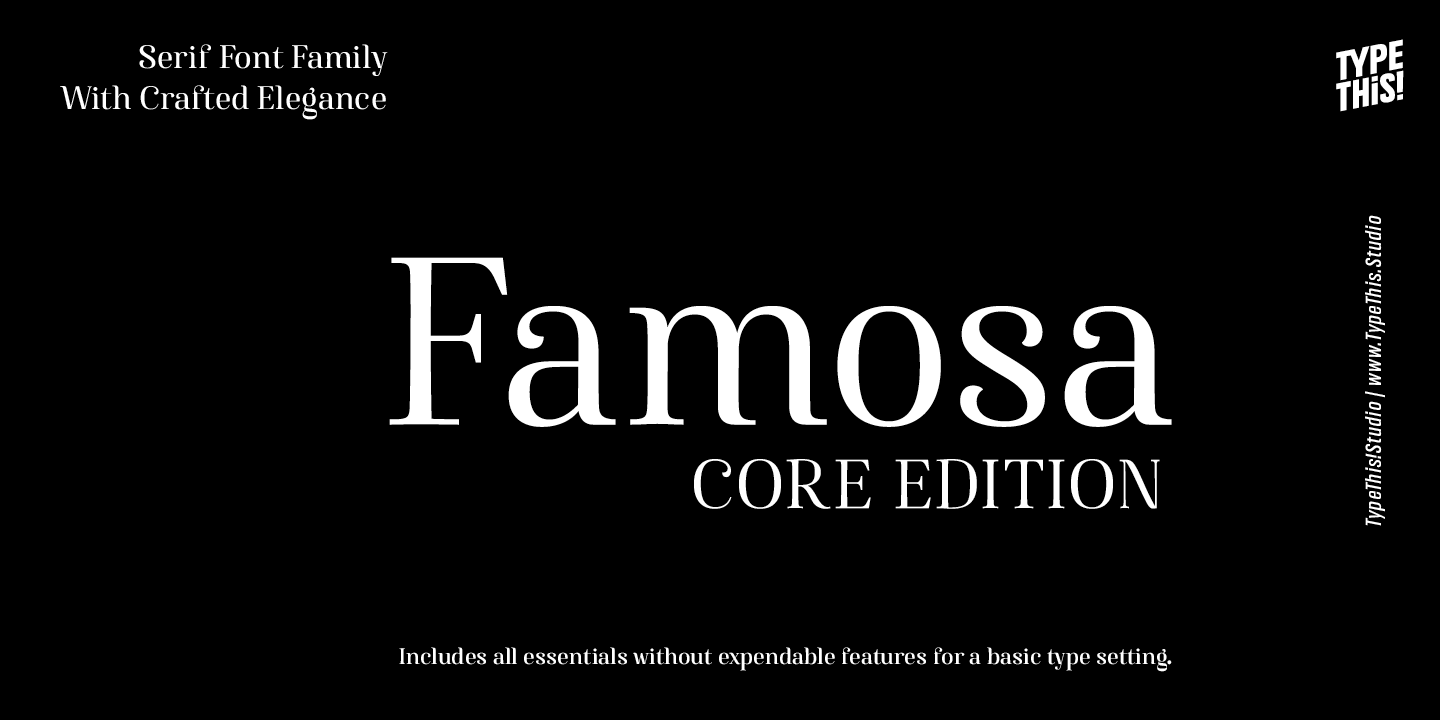 Famosa Core Poster