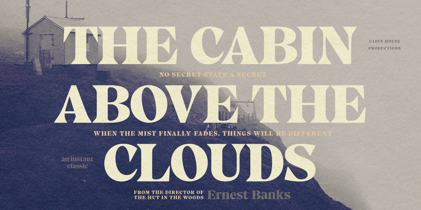 Abruzzo Font Poster #1