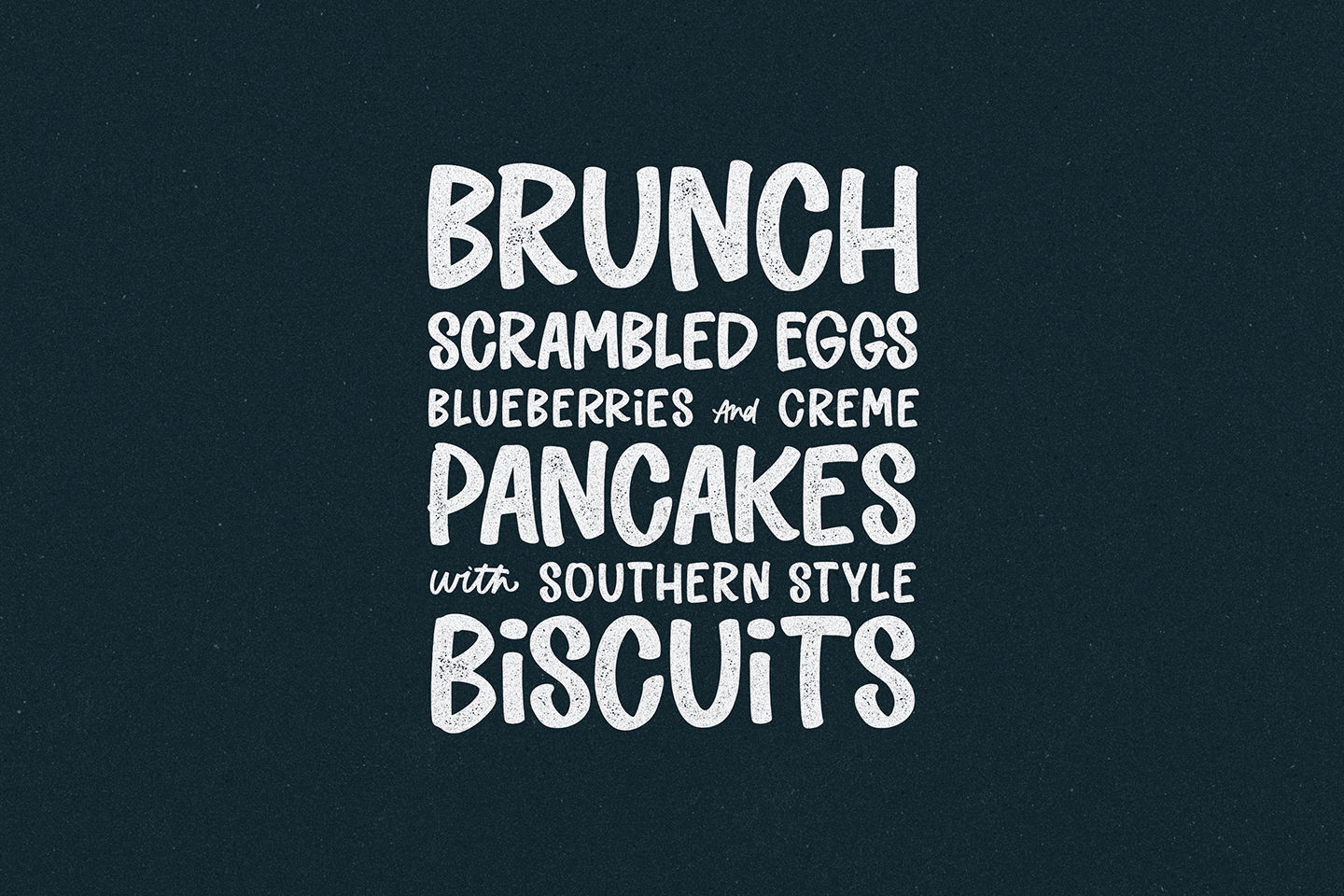 Cafe Americana Font Poster #1