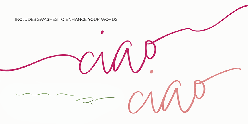 Lindsey Signature Font Poster #1