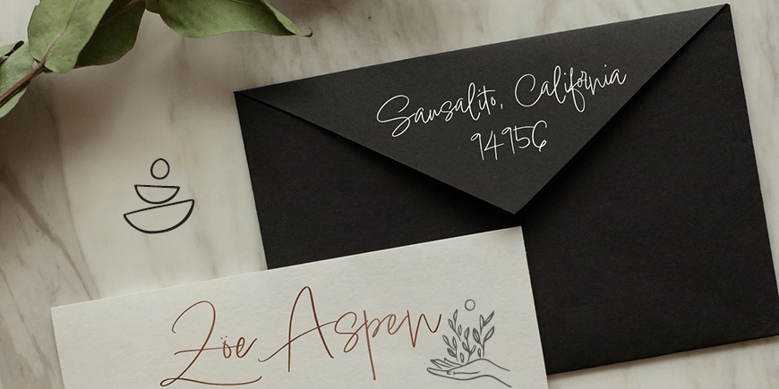 Lindsey Signature Font Poster #1