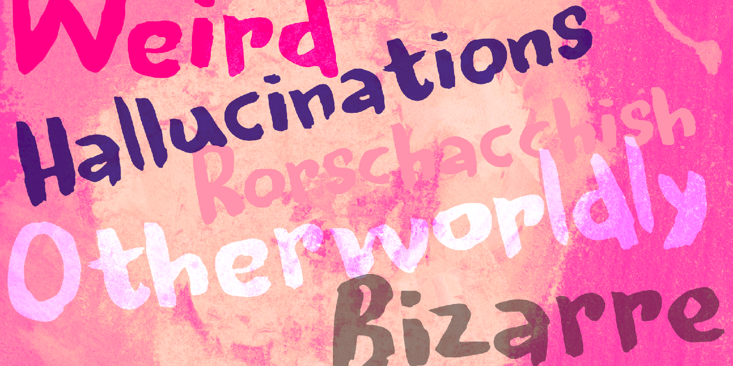 Fat Inker Font Poster #1