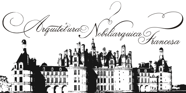 Indenture English Penman Font Poster #1