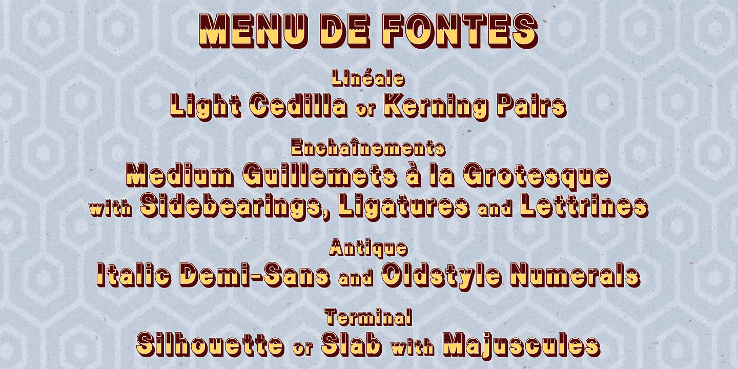 Flip Font Poster #1